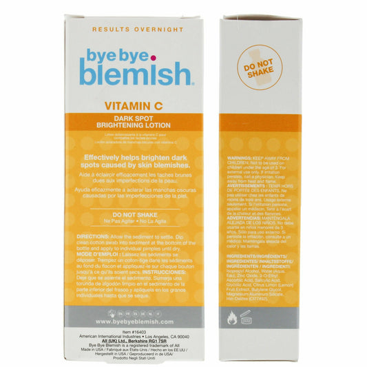 Bye Bye Blemish Dark Spot Brightening Lotion Vitamin C 30 ml-Aknebehandlingar och kit-Bye Bye Blemish-seaonalhome.myshopify.com