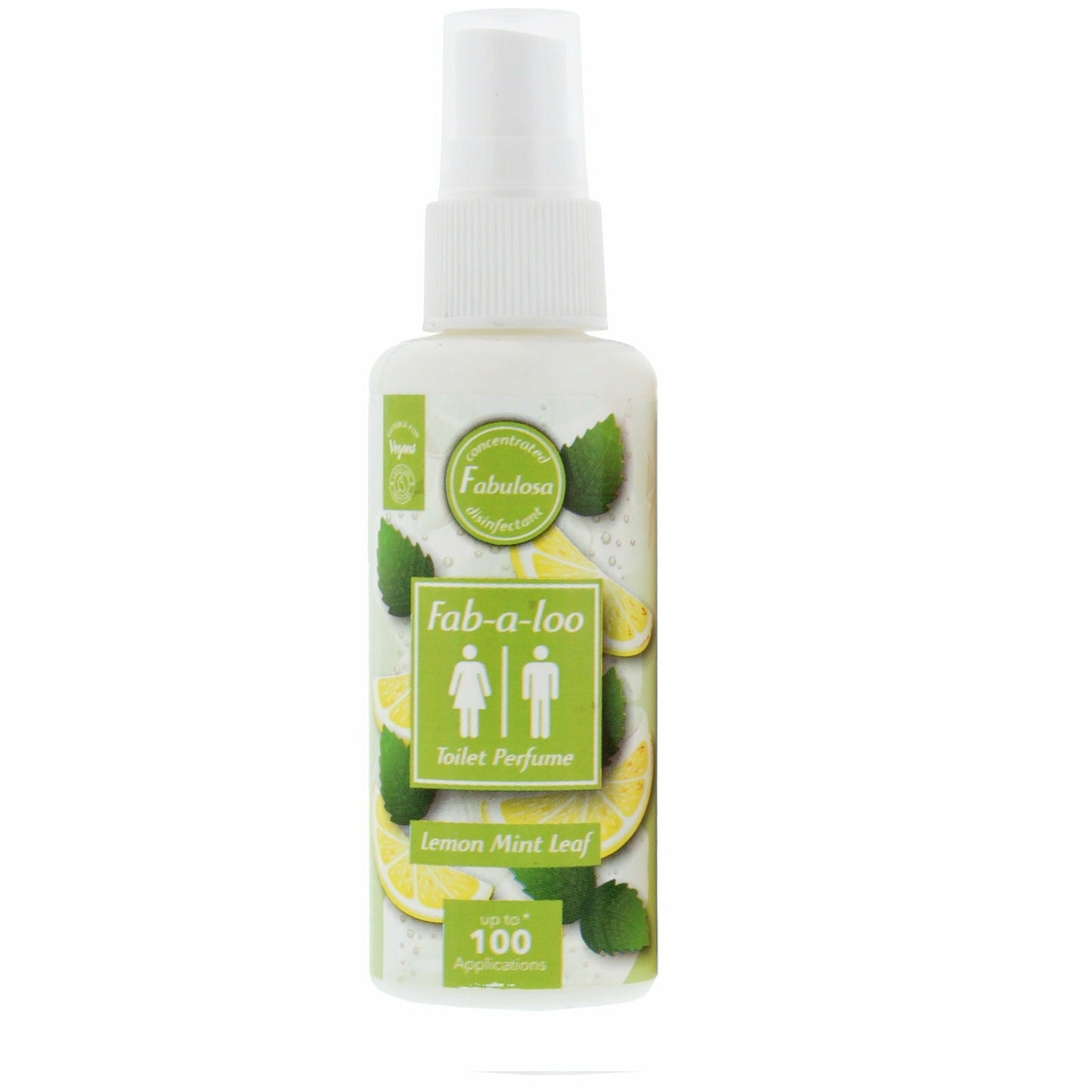 Fabulosa Toalettspray - Citron & Mint 60 ml-Desinfektionsmedel för hemmet-Fabulosa-seaonalhome.myshopify.com