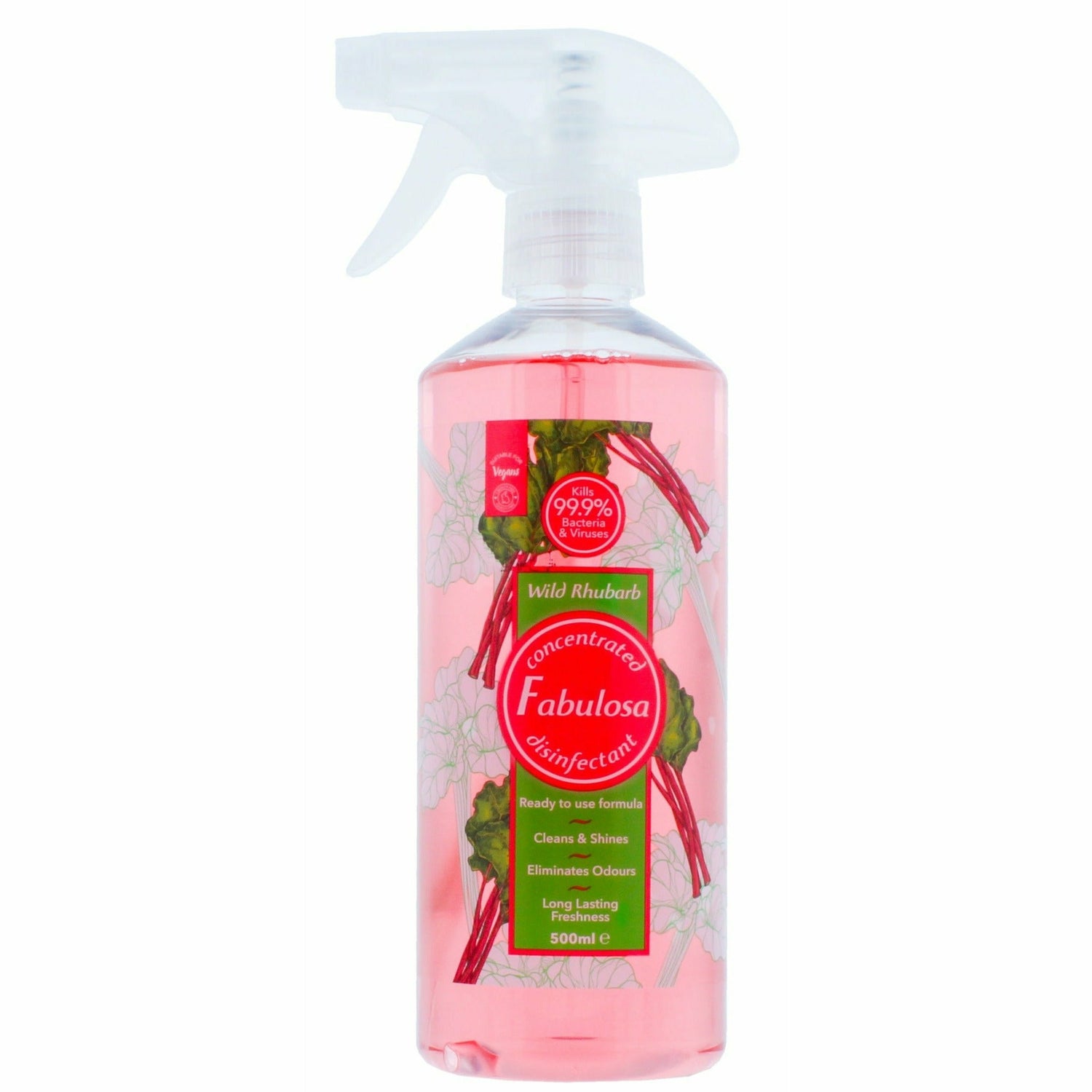 Fabulosa Desinfektionsspray - Rabarber 500ml-Desinfektionsmedel för hemmet-Fabulosa