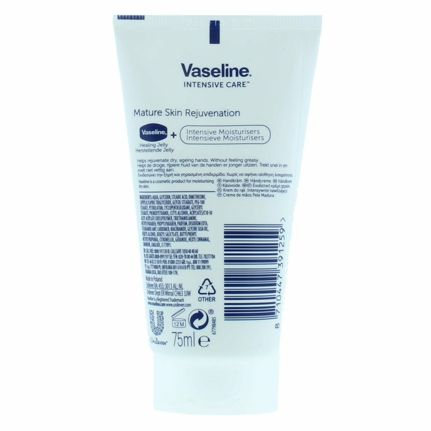 Vaseline Handkräm Mogen Hud 75ml-Lotion och fuktkräm-Vaseline-seaonalhome.myshopify.com